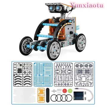 12-in-1 Solar Robot STEM Build - Stem Solar Robot Kit For Kids review and price