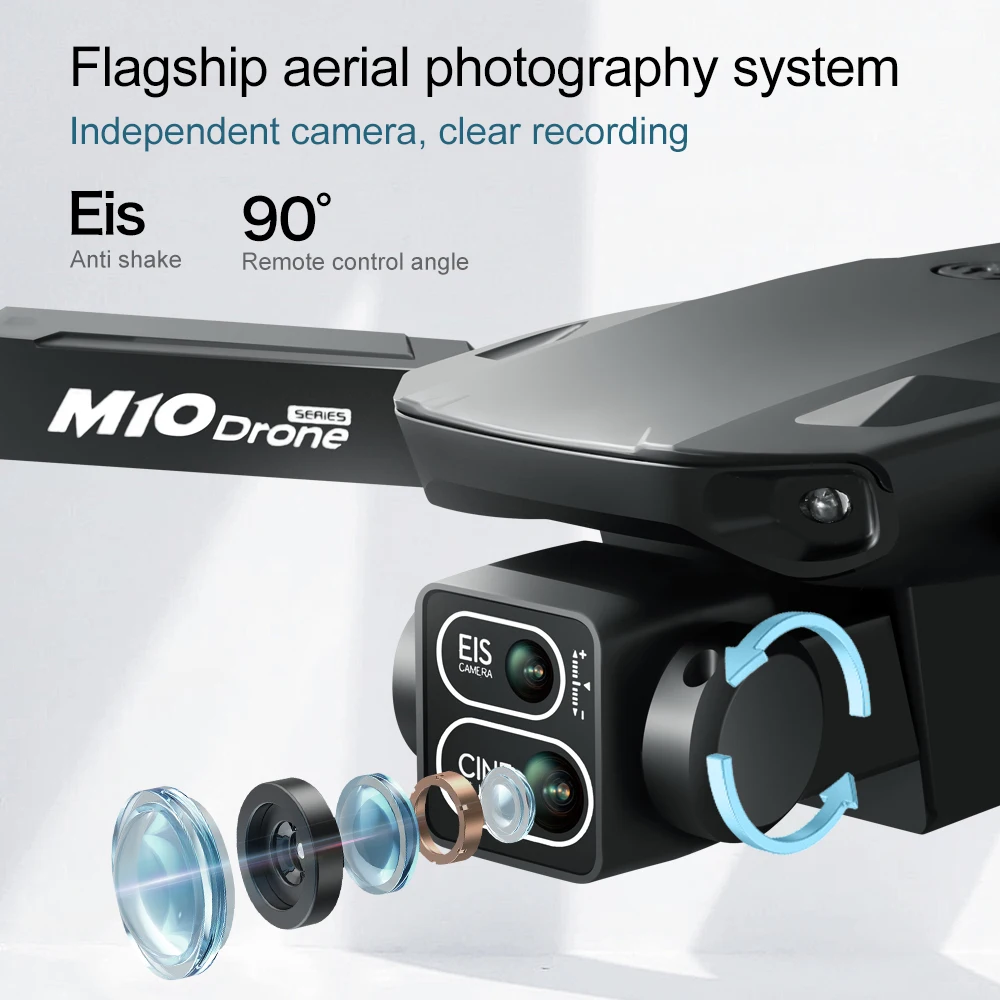 Original Drone M10 4K 5G HD Du - Fpv Brushless Rc Drone 4K review and price