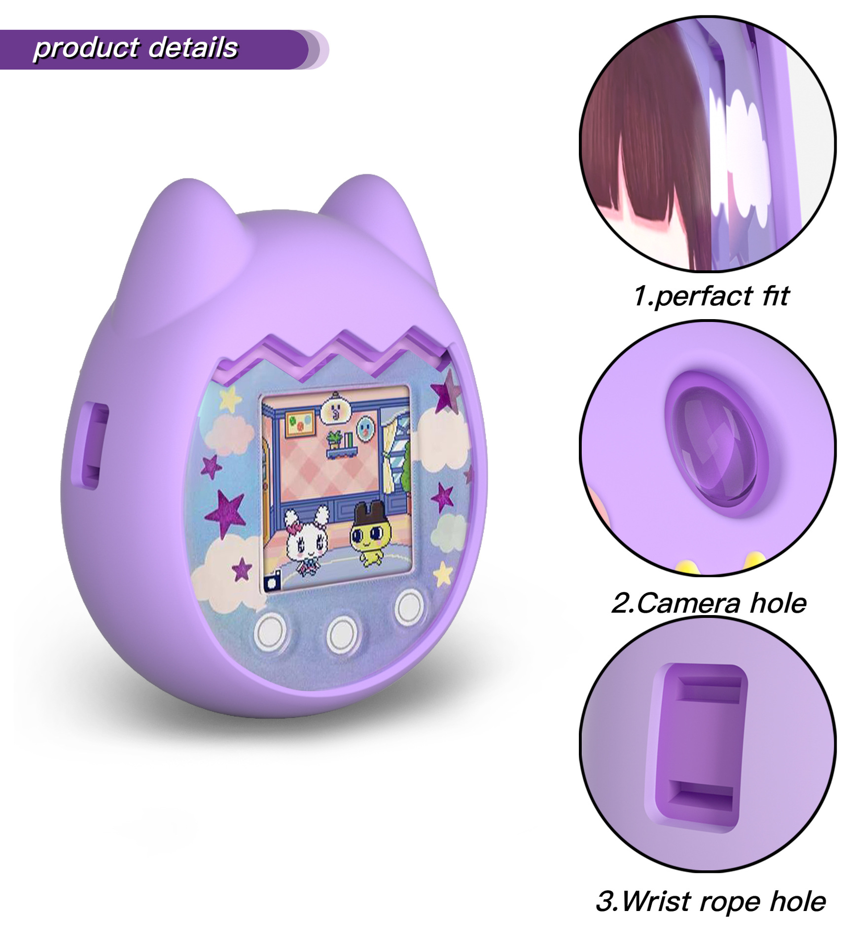Shockproof Silicone Virtual El - Tamagotchi Electronic Pet Virtual review and price