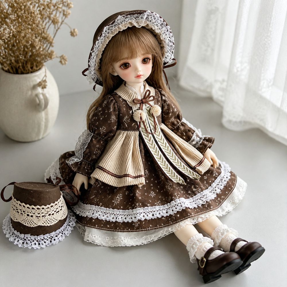 30cm Fit Doll Clothes Set Loli - Bjd Doll 1 6 Full Set With Clothes review and price