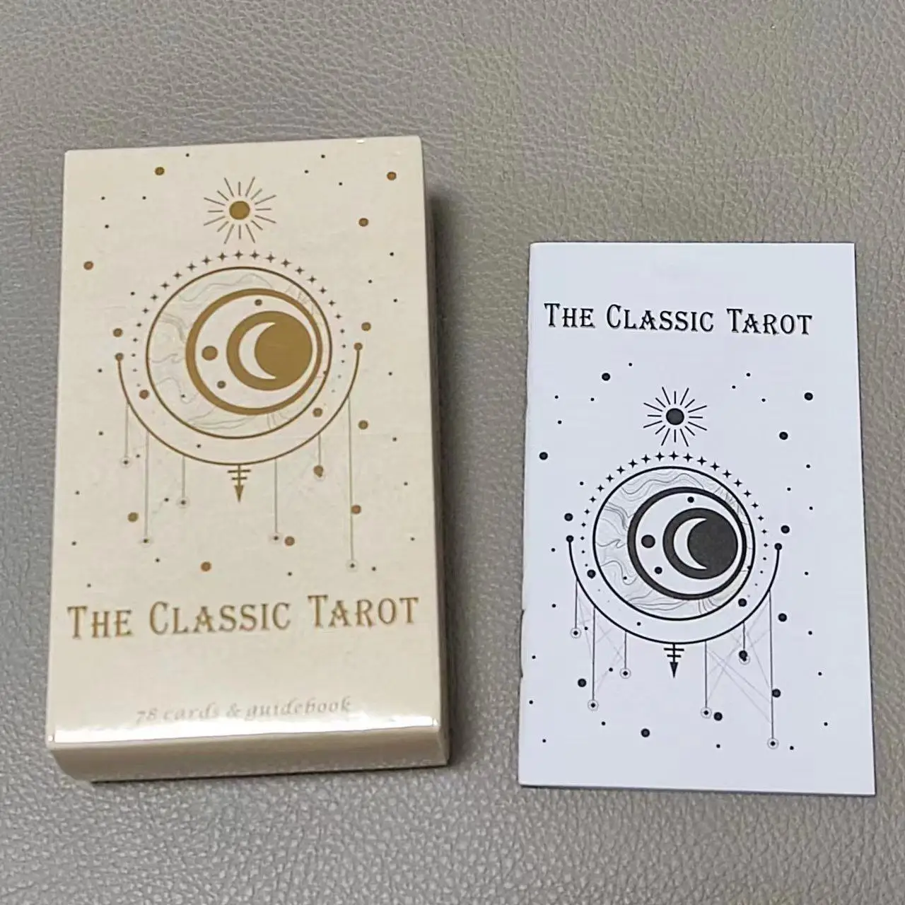 10.3*6cm The Classic Tarot 78  - Tarot Cards Deck With Guidebook review and price