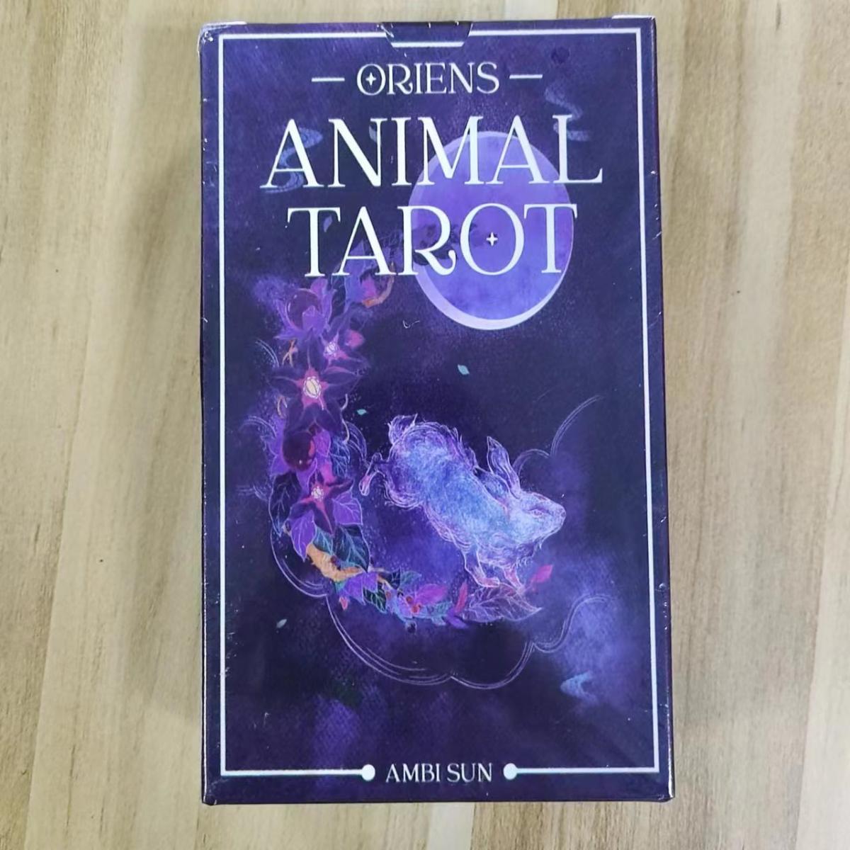 12x7 Cm Oriens Animal Tarot 78 - Tarot Cards Deck With Guidebook review and price
