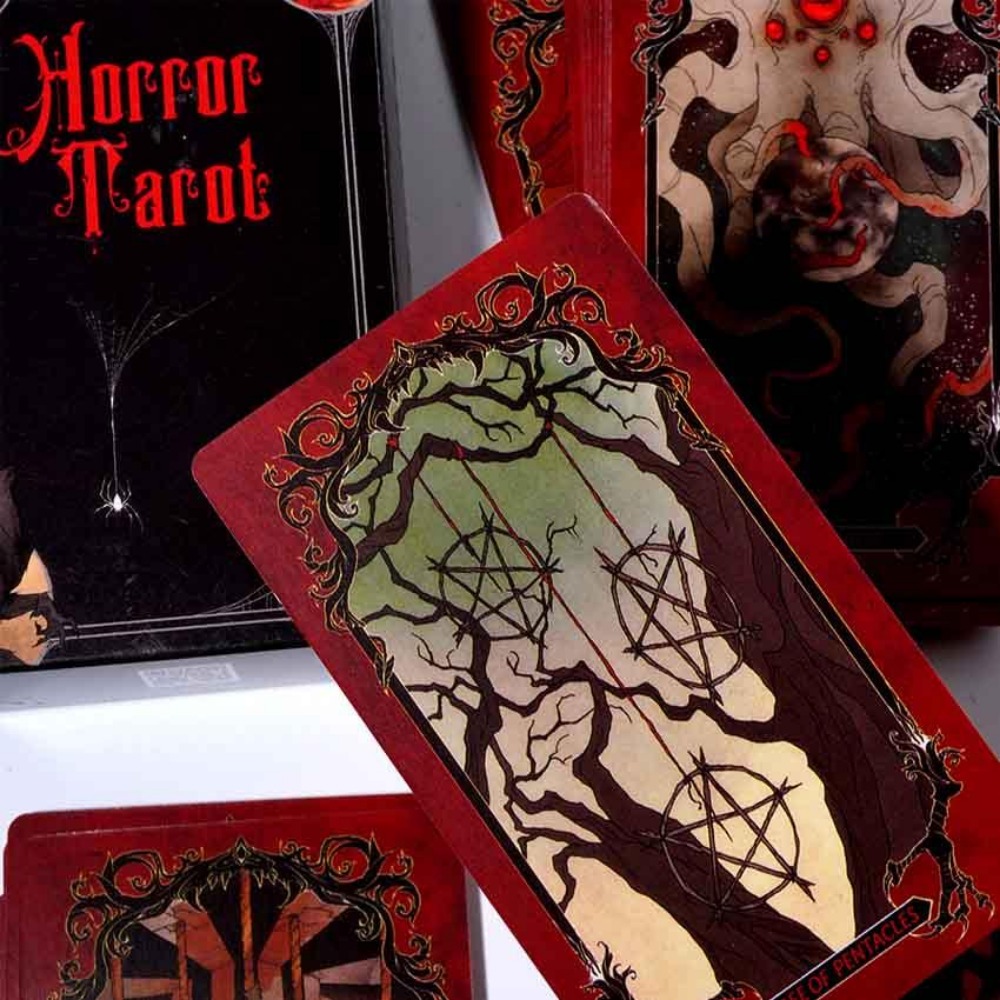 10.3*6cm Horror Tarot Deck Car - Tarot Cards Deck With Guidebook review and price