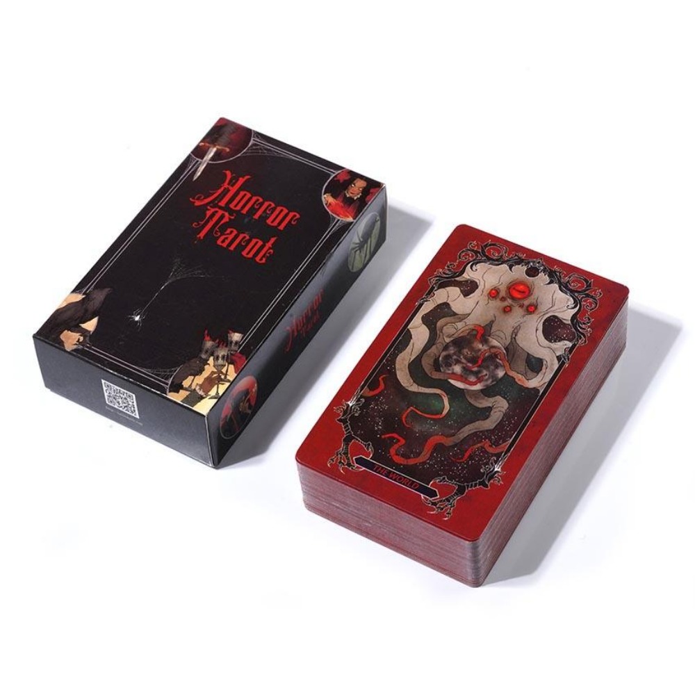 10.3*6cm Horror Tarot Deck Car - Tarot Cards Deck With Guidebook review and price