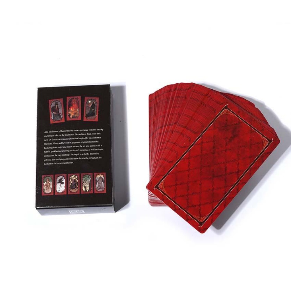 10.3*6cm Horror Tarot Deck Car - Tarot Cards Deck With Guidebook review and price