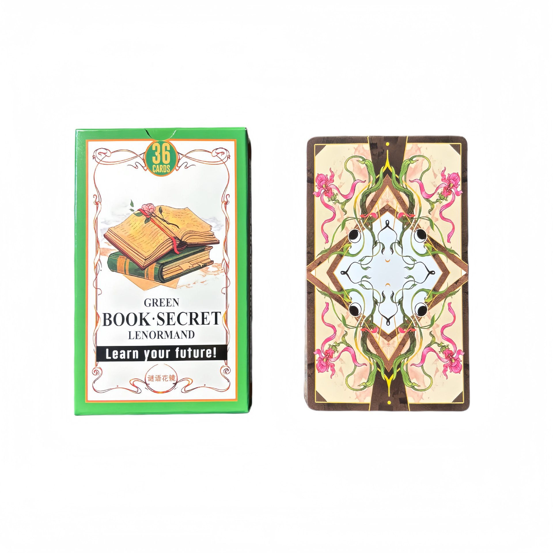 Green Book Secret Lenormand Or - Tarot Cards Deck With Guidebook review and price