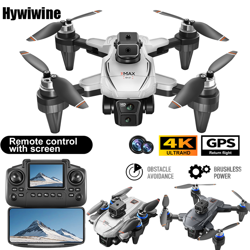 GPS RC Drone With Screen 4K Pr - Fpv Brushless Rc Drone 4K review and price