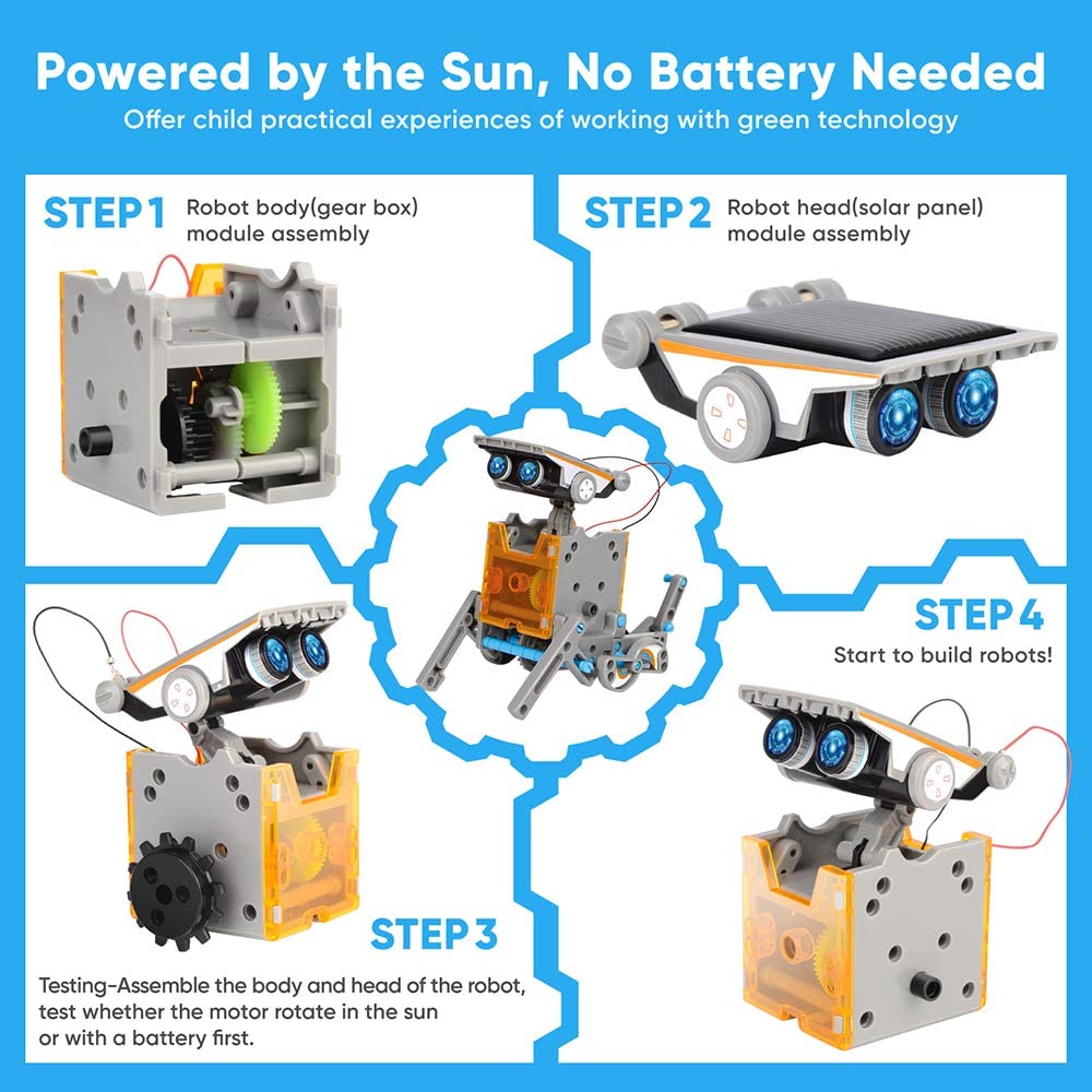 STEM 13-in-1 Education Solar R - Stem Solar Robot Kit For Kids review and price