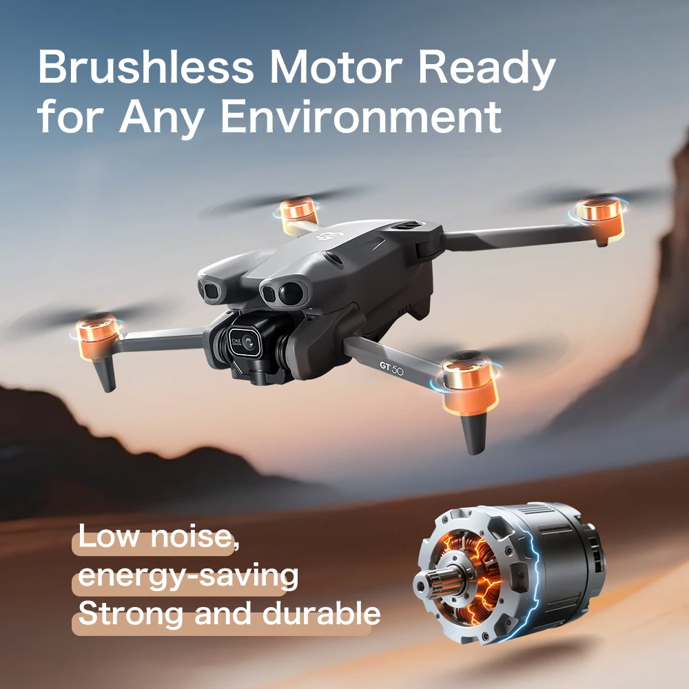 GT50 4K/6K/8K FPV Drone with D - Fpv Brushless Rc Drone 4K review and price