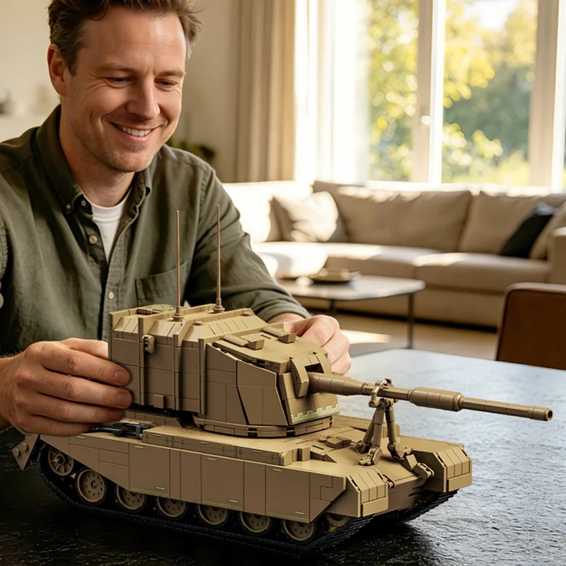 2080pcs British FV4005 Heavy A - Lego Compatible Military Tank review and price