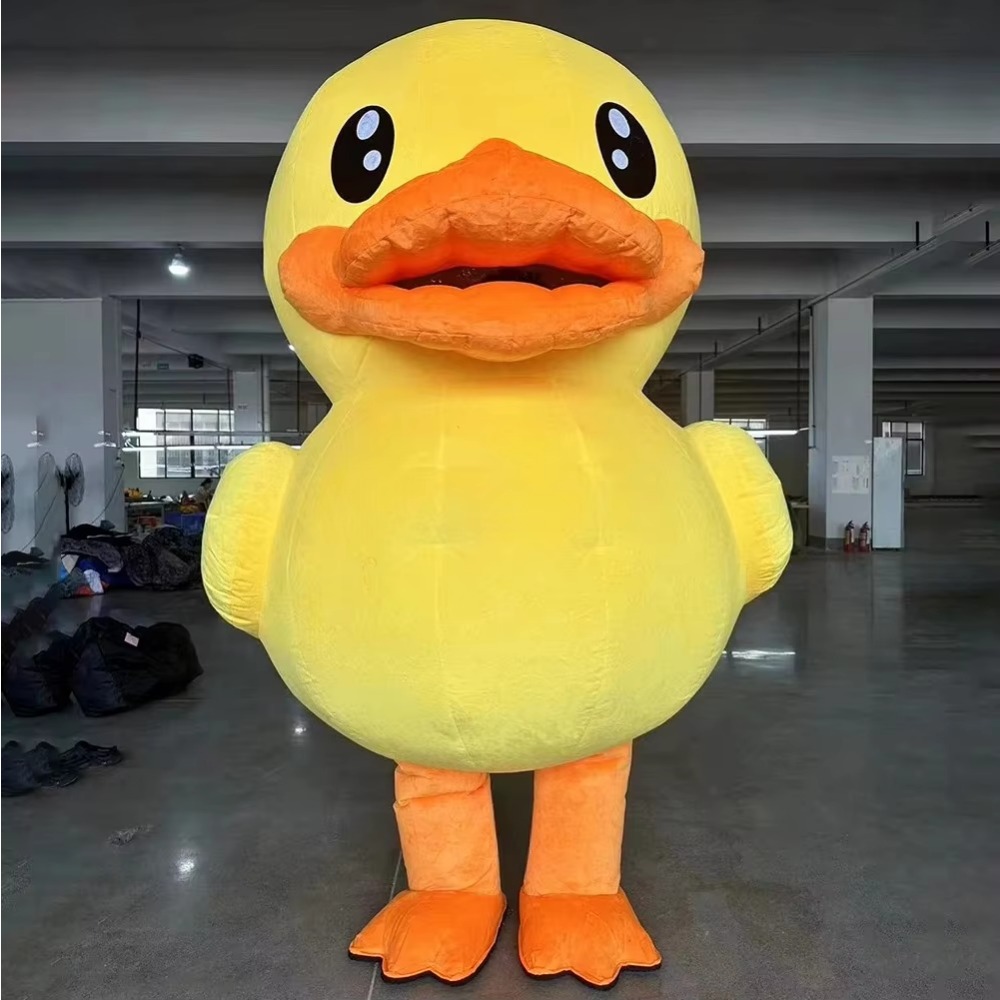 Inflatable Duck Mascot Costume - Dolls review and price