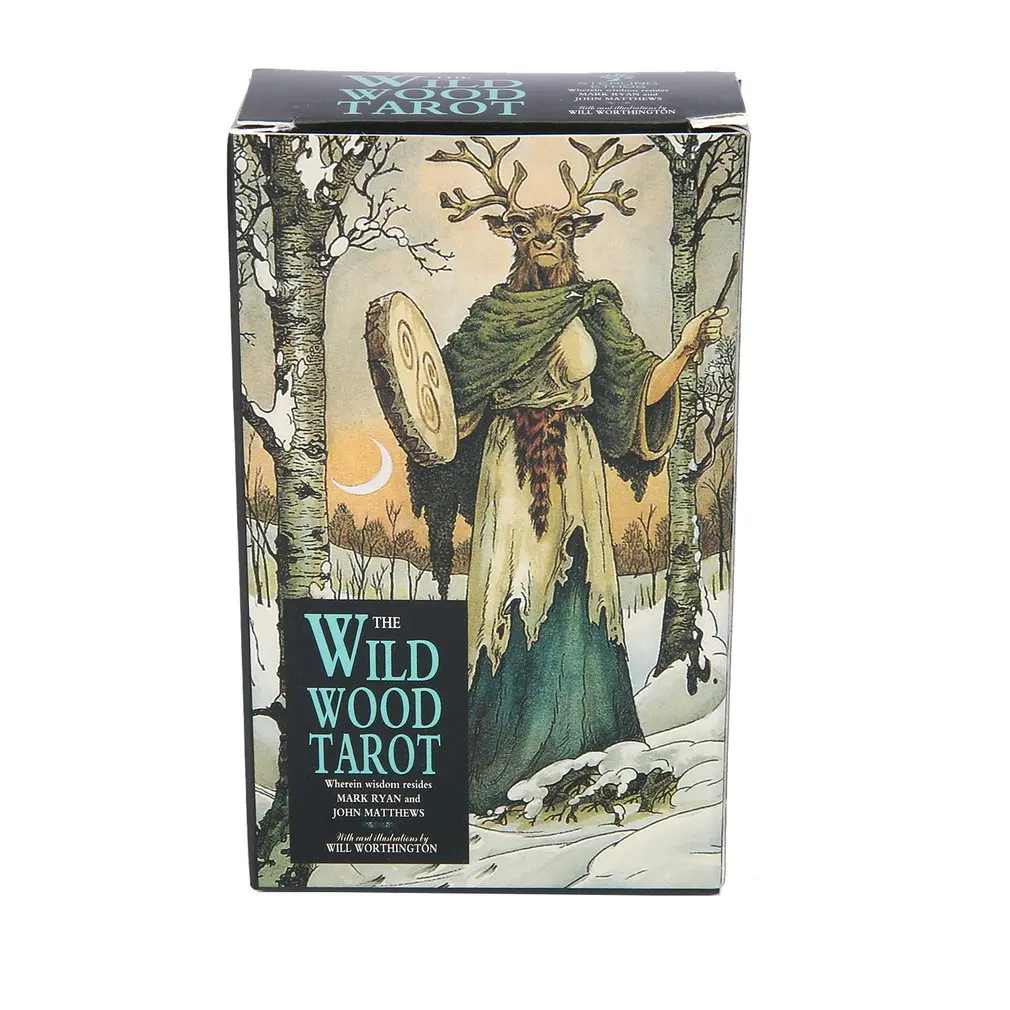 The Wild Wood Tarot Cards A 78 - Tarot Cards Deck With Guidebook review and price