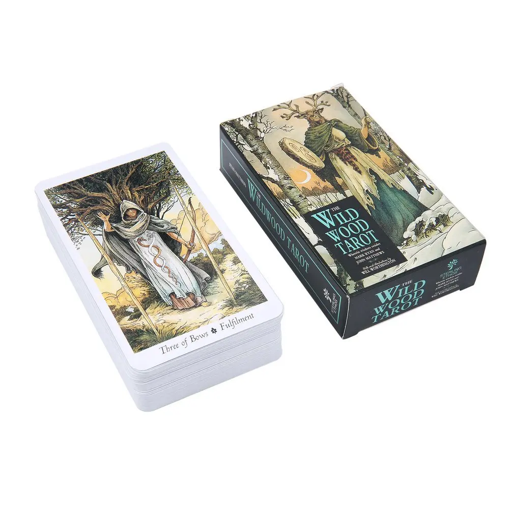 The Wild Wood Tarot Cards A 78 - Tarot Cards Deck With Guidebook review and price