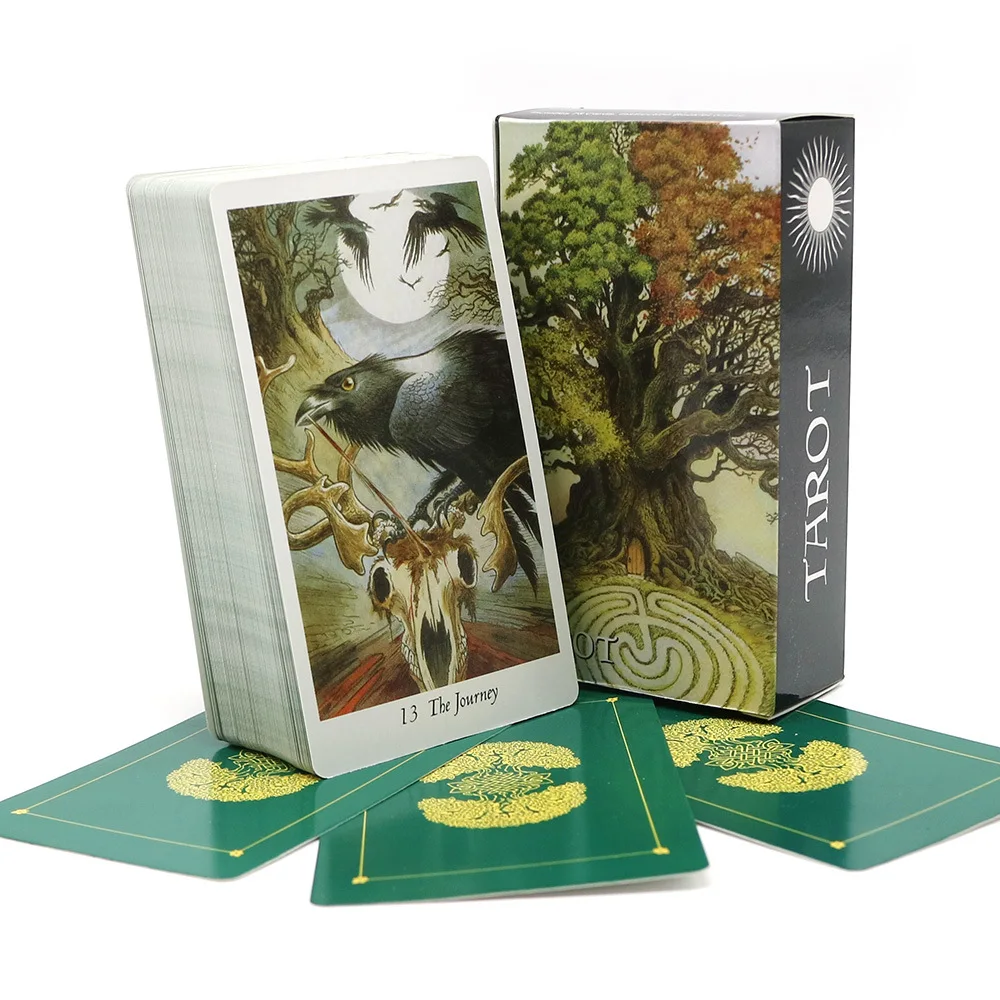 The Wild Wood Tarot Cards A 78 - Tarot Cards Deck With Guidebook review and price