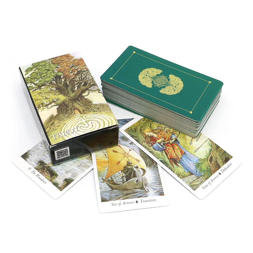 The Wild Wood Tarot Cards A 78 - Tarot Cards Deck With Guidebook review and price