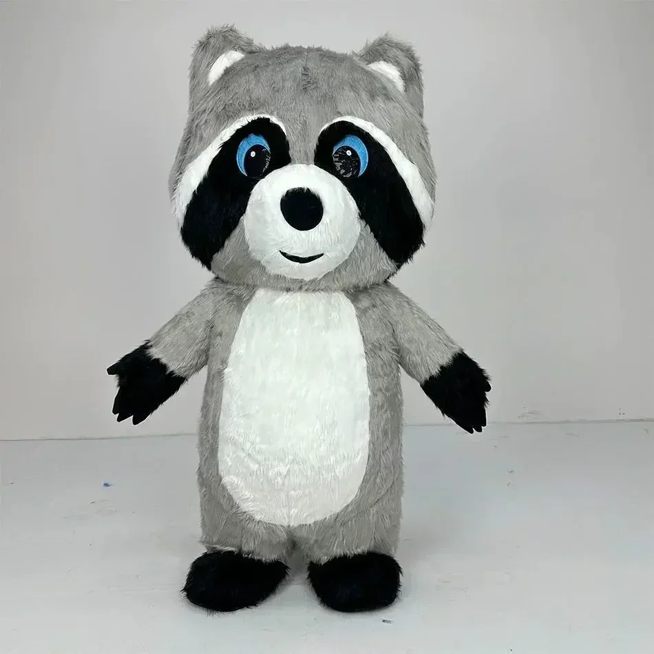 Grey Plush Inflatable Raccoon  - Dolls review and price