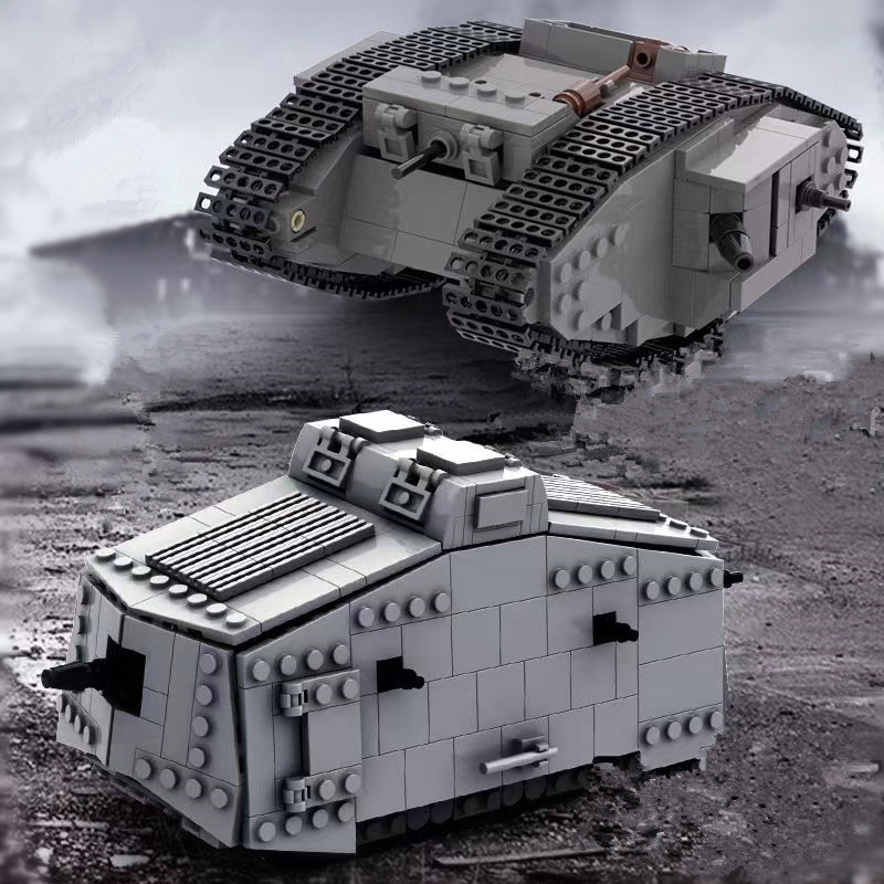 Hot Germany Military Building  - Lego Compatible Military Tank review and price