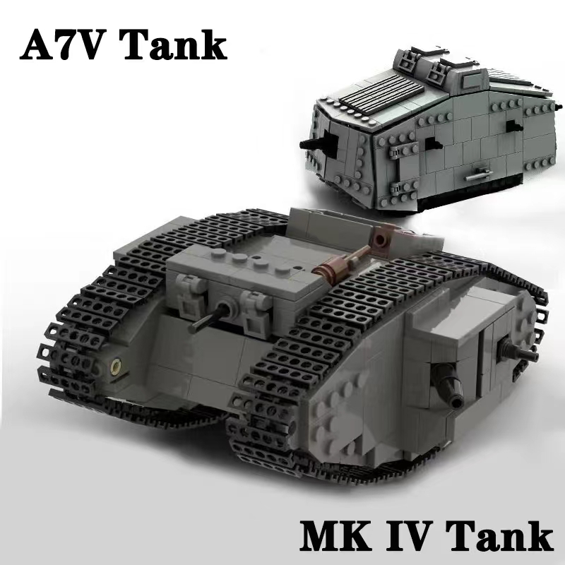 Hot Germany Military Building  - Lego Compatible Military Tank review and price